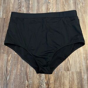 Torrid Ultra High-Rise Swim Bottom | Deep Black